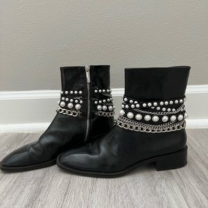 Zara Pearl Boots